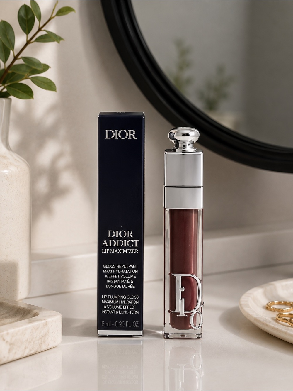 Dior Addict Lip Maximizer Gloss  in
020 MAHOGANY